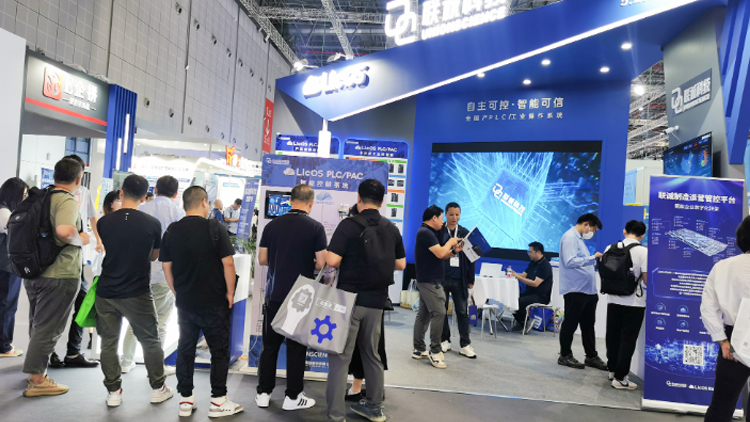 js3845金沙线路科技LicOS工业节制器及LicOS工业操作系吐淞相工博会