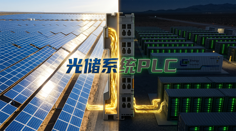 一片乌云飘过，，，百万级光储电站若何做到不跳闸？？国产PLC在幕后疯狂输出